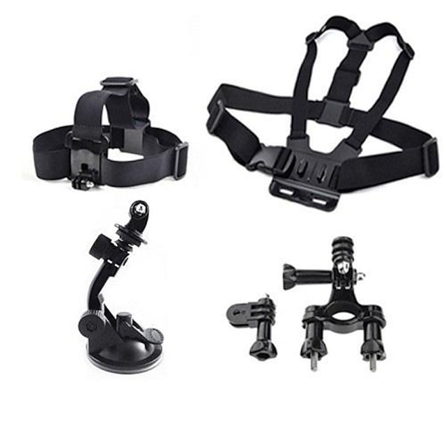  Chest Harness Front Mounting Suction Cup For Action Camera All Gopro Gopro 5 Gopro 4 Gopro 4 Session Gopro 3 Diving Surfing Universal Plastic Nylon / Gopro 1 / Gopro 2 / Gopro 3+ / Gopro 3/2/1