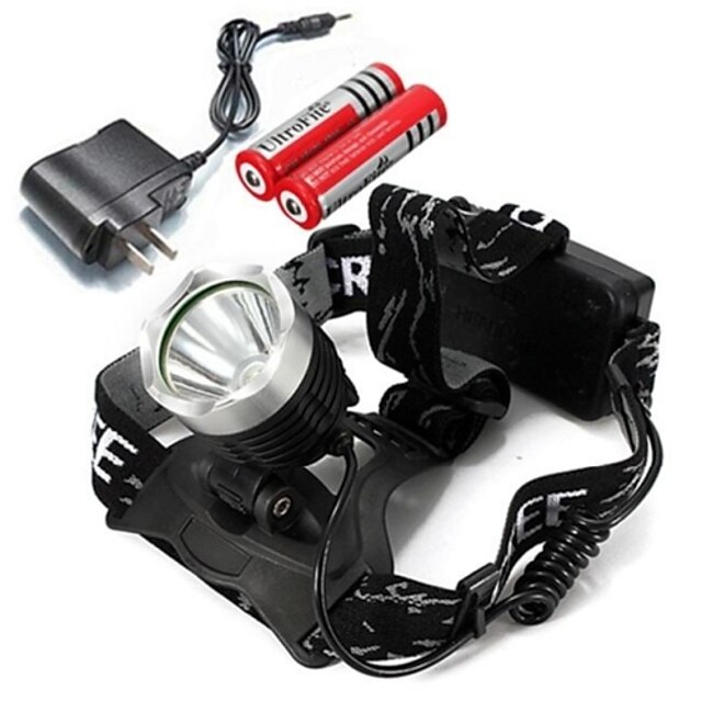  Headlamps LED Emitters with Charger Camping / Hiking / Caving