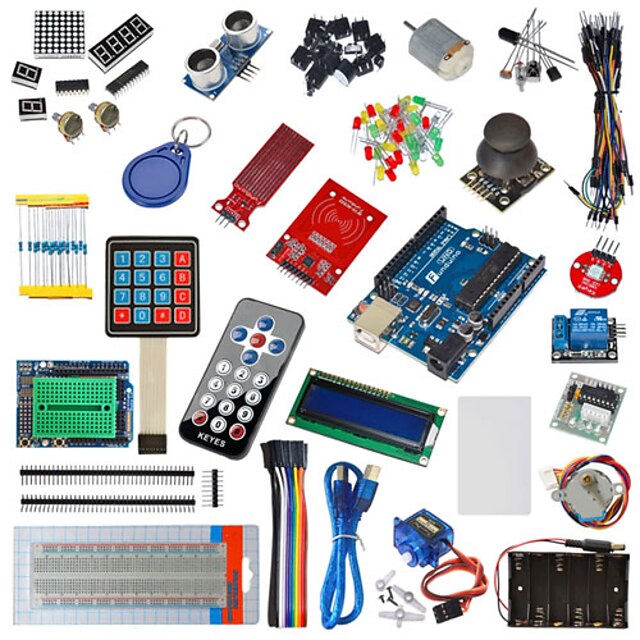 Funduino Upgrade Kit Kt0055 Development Board Kit For Arduino Uno R3