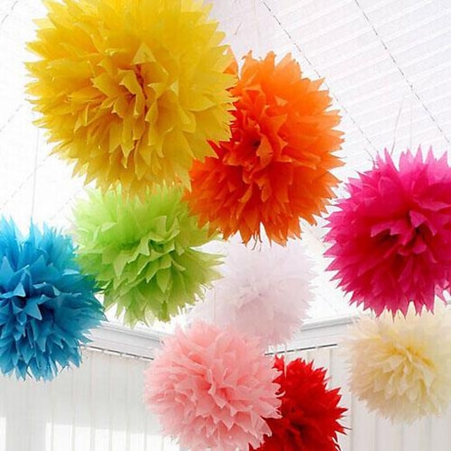  Tissue Paper Decoration Pearl Paper Wedding Decorations Wedding / Party Beach Theme / Garden Theme / Floral Theme Spring / Summer / Fall