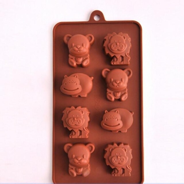  Animal For Chocolate For Cookie For Cake Silicone Eco-friendly High Quality Nonstick Mold