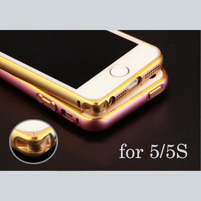  iPhone 5/5S Etui Forretning Simpel Luksus Specialdesign Gave Metal iPhone cover
