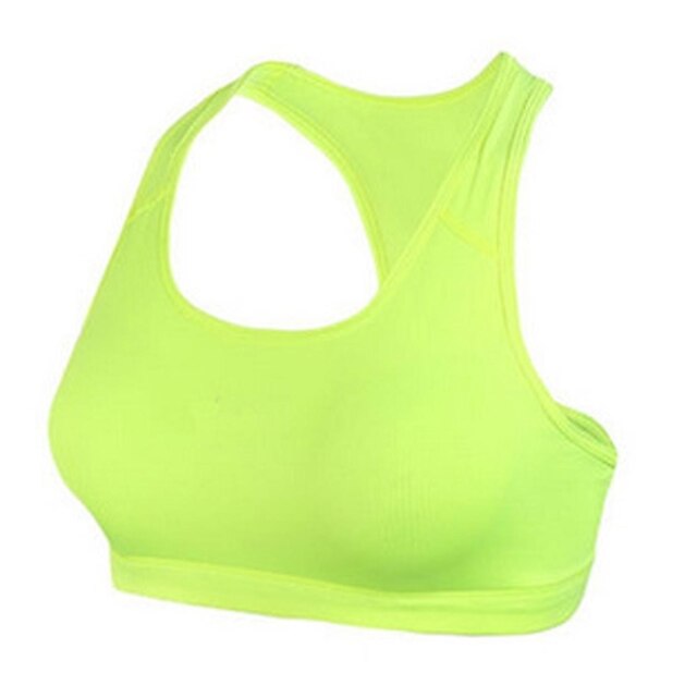  Mulheres Top Cropped de Corrida Sem Manga Respirável Sutiã Esportivo Malha Íntima Roupa-Interior Blusas para Ioga Pilates Exercício e