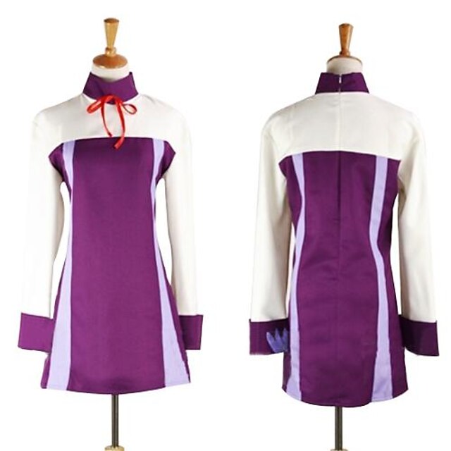  Εμπνευσμένη από Παραμύθι Στολές Ηρώων Anime Στολές Ηρώων Ιαπωνικά Φορέματα Patchwork Μακρυμάνικο Φόρεμα Για Γυναικεία