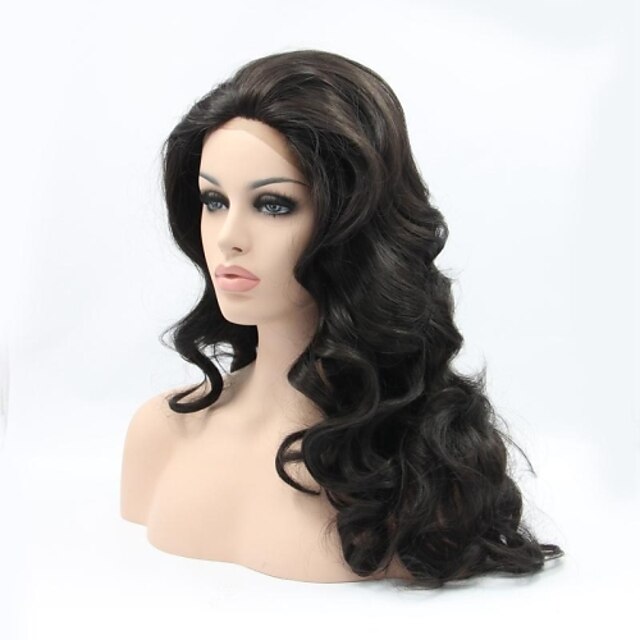  Fashionable Sexy Girls Long Wavy Sythetic Wigs