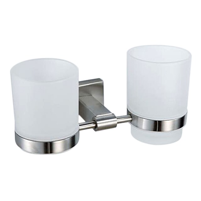  Toothbrush Holder Removable Contemporary Stainless Steel 1 pc - Hotel bath