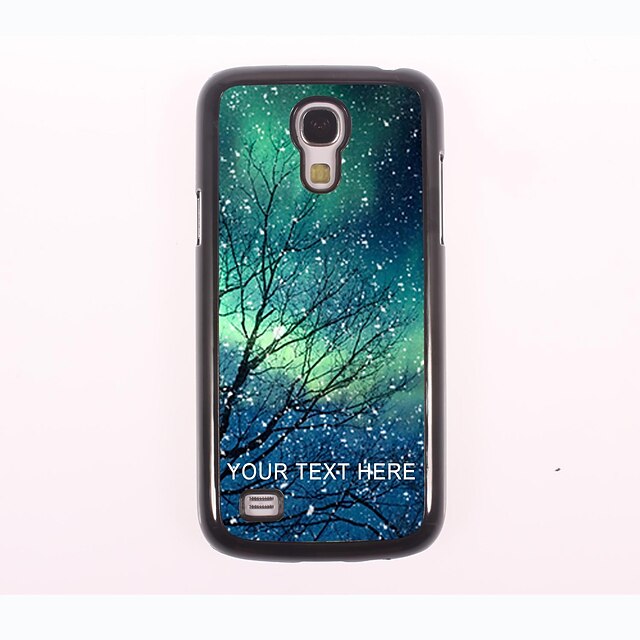  персонализированные телефон случае - снежинка дизайн корпуса металл для Samsung Galaxy S4