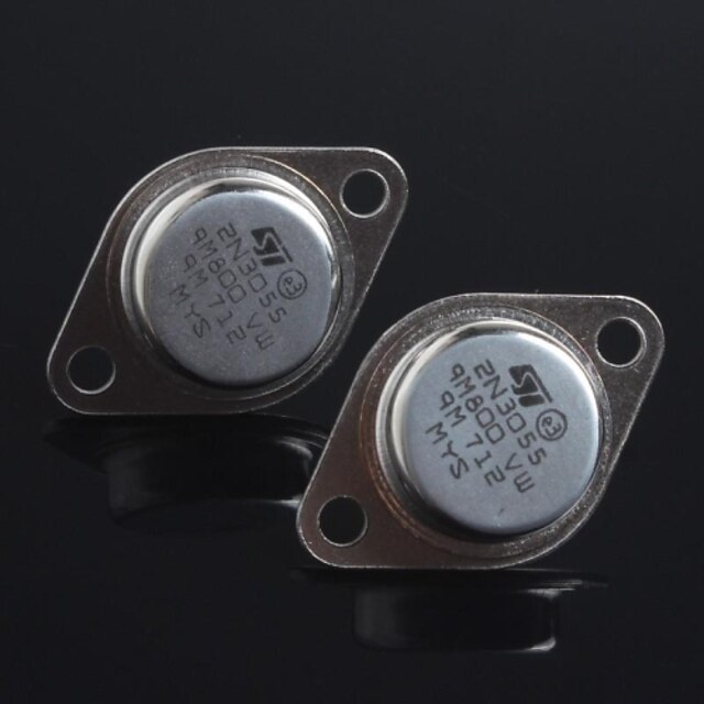  Gold Seal 2N3055 транзистор NPN к 3 (2шт)