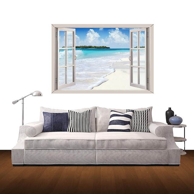  Landscape Wall Stickers 3D Wall Stickers Decorative Wall Stickers Material Removable Home Decoration Wall Decal