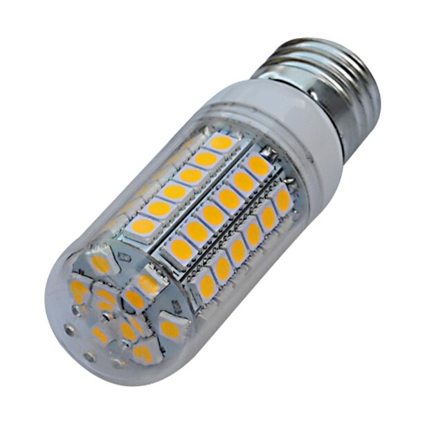  e26 / e27 geleid maallicht t 69 smd 5050 560-630lm warm wit koud wit 3000-3200k / 6000-6500k ac 220-240v