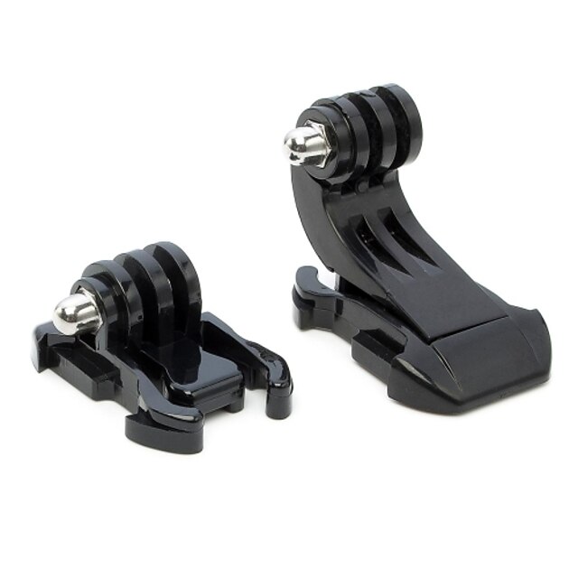  justone flat j shape fast assembling mount buckle for gopro hero 4 3 3 sj4000 sj5000