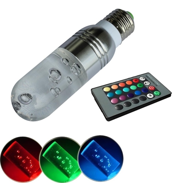  E26/E27 LED Kugelbirnen 1 Leds Hochleistungs - LED RGB RGB