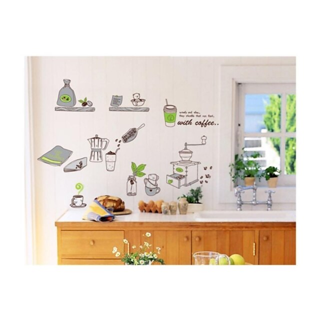  Decorative Wall Stickers - Plane Wall Stickers Shapes / Cartoon Living Room / Bedroom / Bathroom