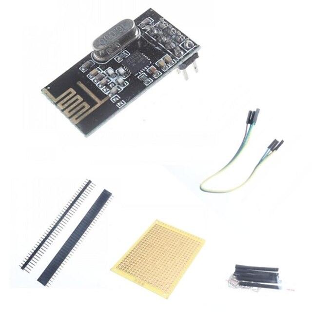 Upgraded 2.4GHz NRF24L01 Wireless Transceiver Module and Accessories