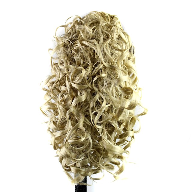  Hair Piece Hair Extension Daily / Blonde / Curly