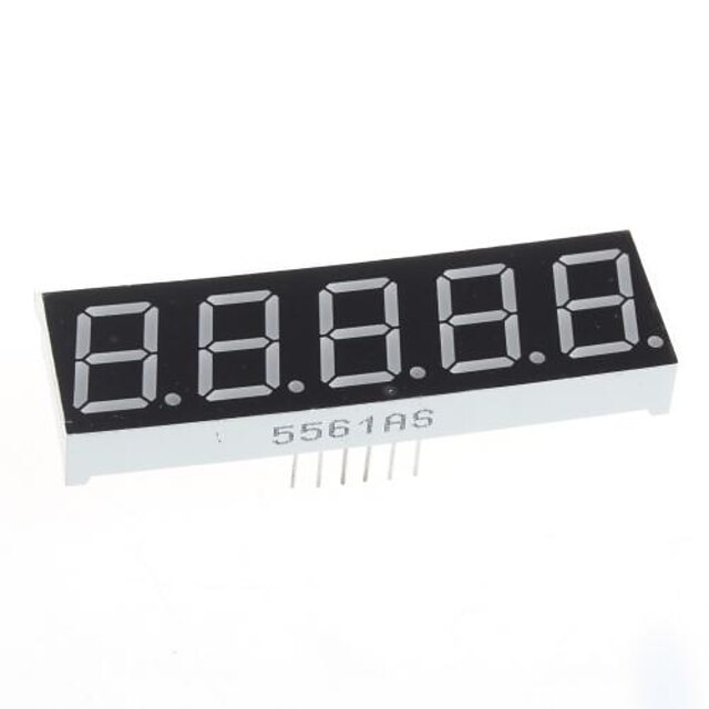  kompatibel (for Arduino) 5-sifret display modul - 0.56in.