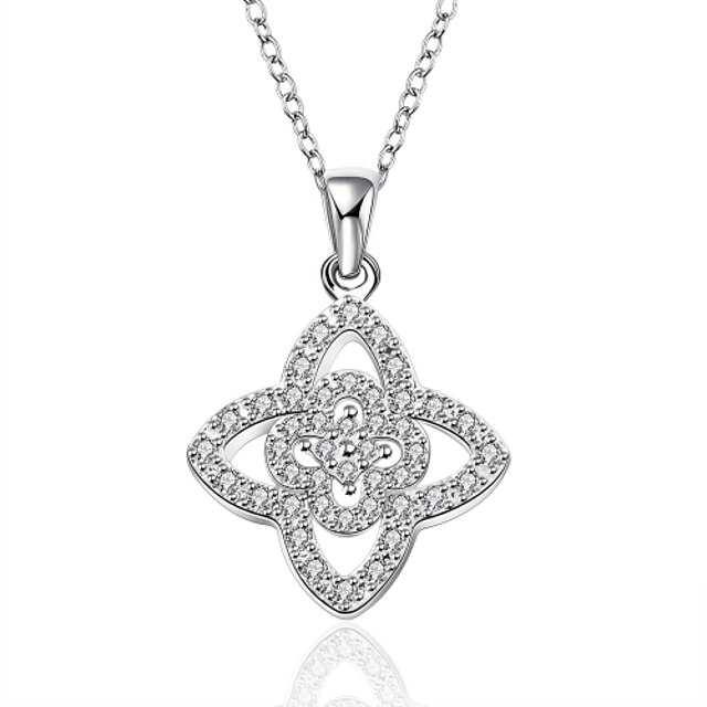  Cremation jewelry 925 Sterling Silver Star Pave Zircon Pendant Necklace for Women