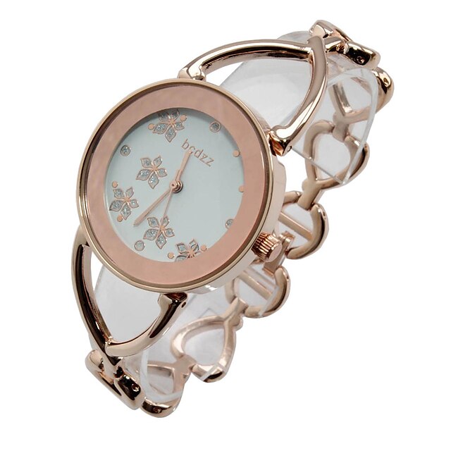  Women's New Luxury Ladies Dress Fashion Bracelet Watch Quartz Analog Bohemian 18k Gold Plating Steel Wristwatches