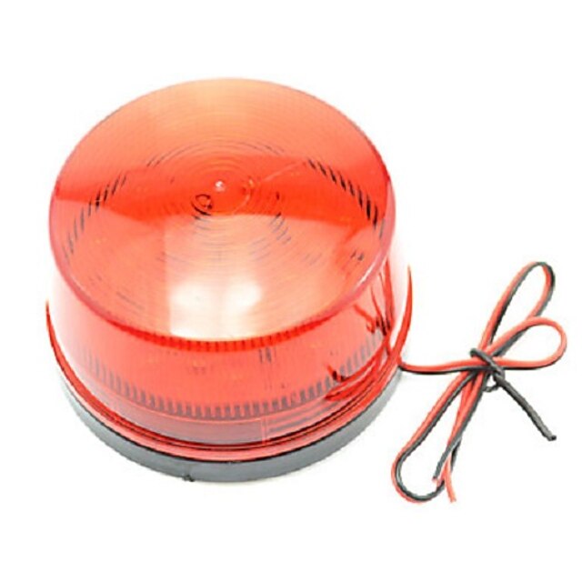  Safety Red Flashing Warning Light for Motorcycle/Vehicle