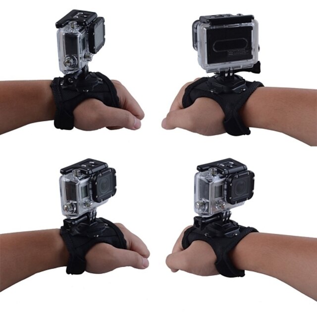  Bandjes / Bevestiging 360° rotatie Voor Actiecamera Allemaal / Gopro 5 / Gopro 4 Nylon / ABS - 1 pcs / Gopro 3 / Gopro 2 / Gopro 3+