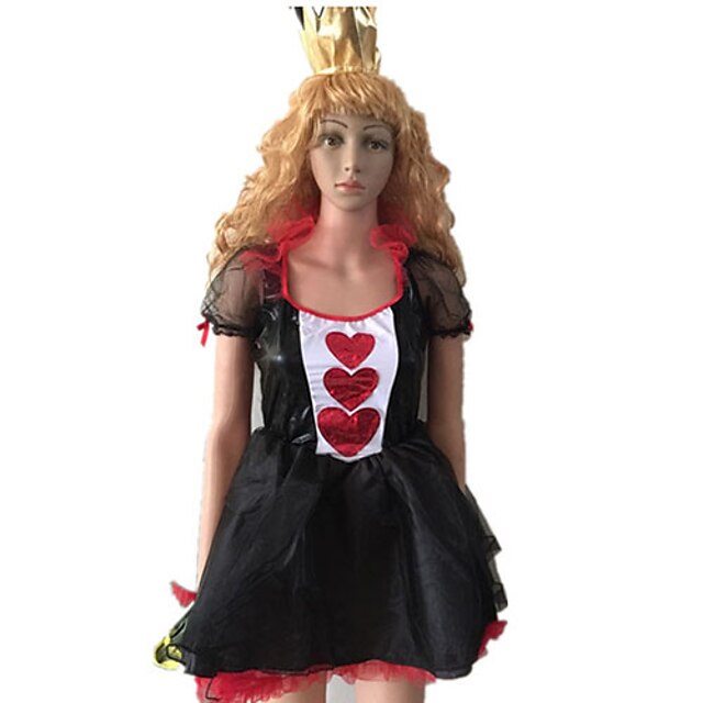  Prinsesse Eventyr Cosplay Kostumer Festkostume Kvindelig Halloween Karneval Nytår Festival / Højtider Halloween Kostumer Patchwork
