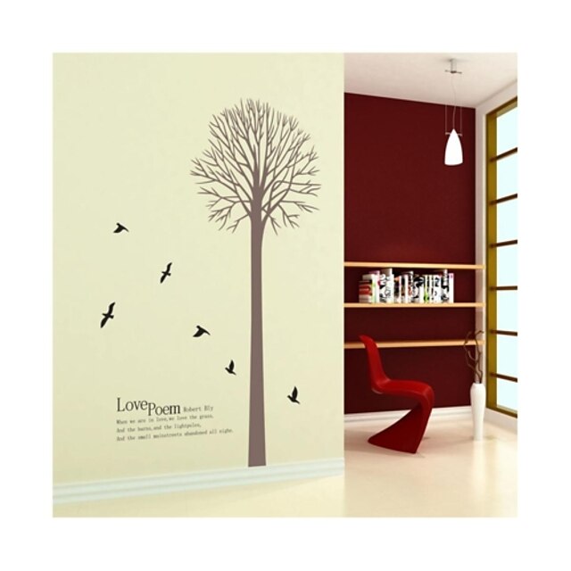  Dekorative Wand Sticker - Flugzeug-Wand Sticker Tiere / Botanisch / Cartoon Design Wohnzimmer / Schlafzimmer / Badezimmer