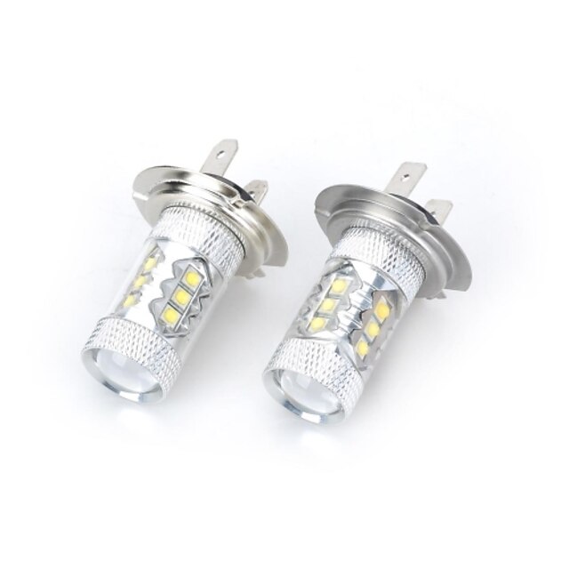  SO.K 2000-3000 lm H7 Luz de Decoração 14 Contas LED LED de Alta Potência Branco Frio 12 V / 24 V / 2 pçs / RoHs