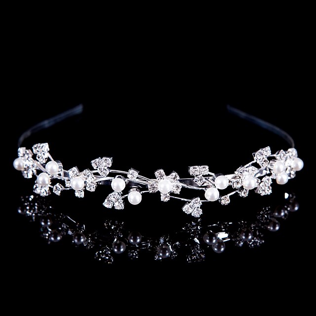  Alloy Headbands / Headwear with Floral 1pc Wedding / Special Occasion / Outdoor Headpiece