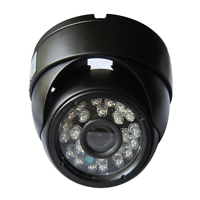  Kuppel im Freien IP-Kamera 720p E-Mail-Alarm Nachtsicht Bewegungserkennung p2p 1/4 Zoll Farbe cmos Sensor Überwachungskamera wasserdicht Plug-and-Play ir-cut Fernzugriff Dual-Stream