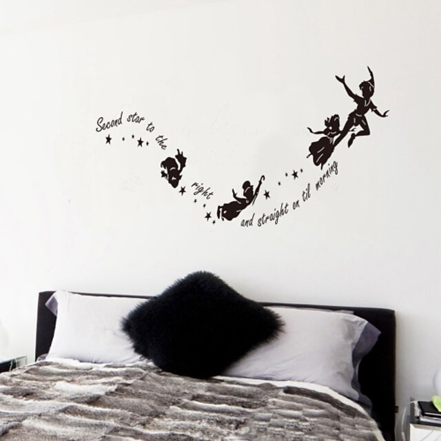  Woorden en Citaten Muurstickers Vliegtuig Muurstickers Decoratieve Muurstickers, Vinyl Huisdecoratie Muursticker Wand