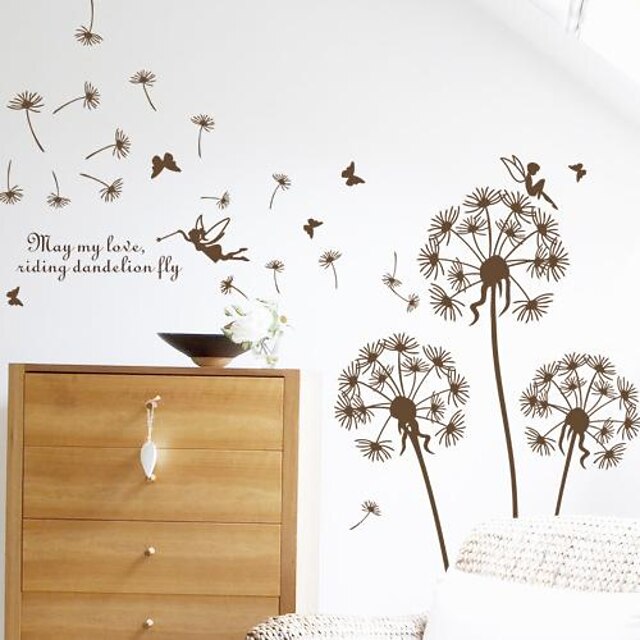  Decorative Wall Stickers - Plane Wall Stickers Still Life / Romance / Fashion Living Room / Bedroom / Study Room / Office
