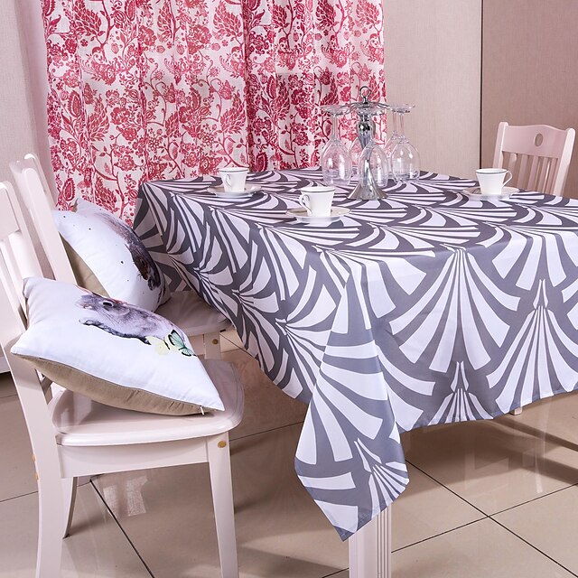  Polyester Rectangulaire Nappes de table