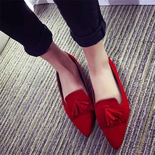  Women's Shoes Pointed Toe Flat Heel Flats Shoes More Colors available