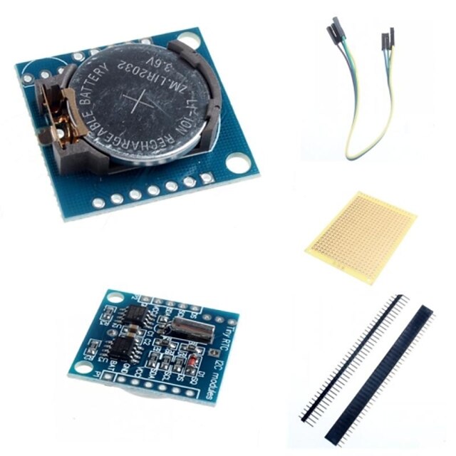  I2C DS1307 moduł zegara czasu rzeczywistego małe rtc 2560 uno r3 i akcesoria dla Arduino