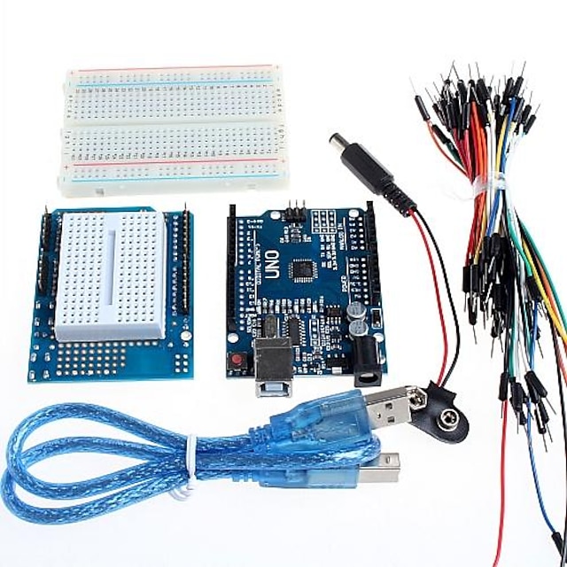  uno + Prototyp Erweiterungsplatine und Breadboard für Arduino