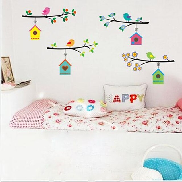  Decorative Wall Stickers - Plane Wall Stickers People / Animals / Still Life Living Room / Bedroom / Study Room / Office