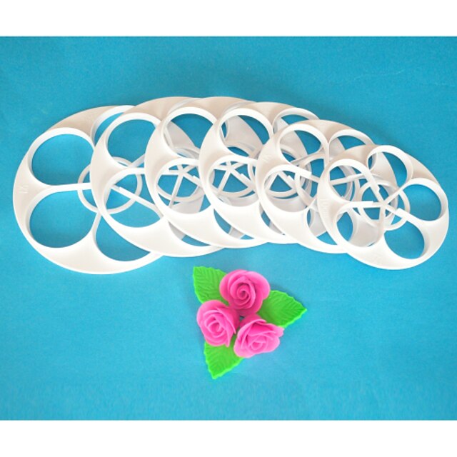  כלי Bakeware פלסטי Cake עוגות Moulds 1pc