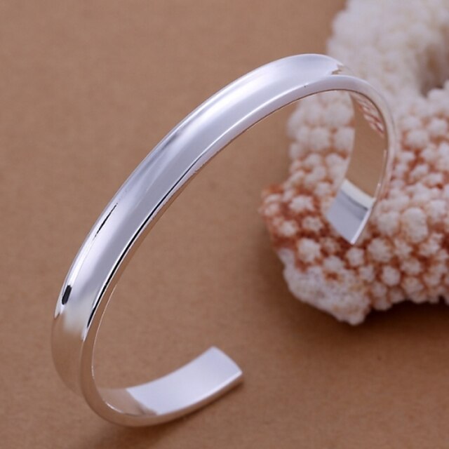  Women's Bracelet Bangles Ladies Sterling Silver Bracelet Jewelry For Wedding Party Casual Daily