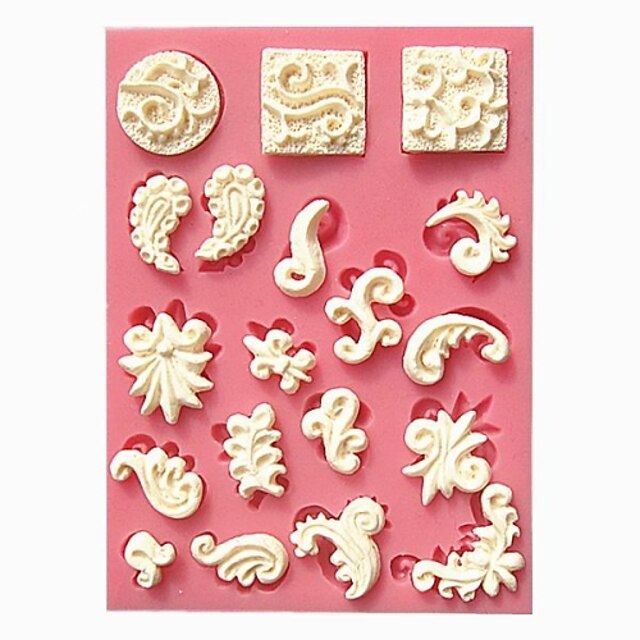  1pc Silicone Eco-friendly Holiday For Cake For Cookie For Chocolate Mold Bakeware tools