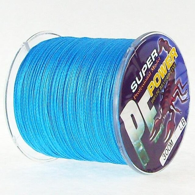  Linha Traçada PE / Dyneema 4.0 Fios Linhas de Pesca 300M / 330 Yards PE 50LB 45LB 40LB