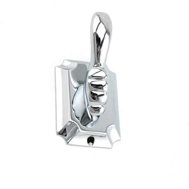  Robe Hook Bathroom Gadget / Chrome Stainless Steel /Contemporary
