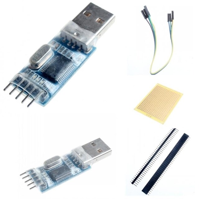  pl2303 mini usb UART board kommunikationsmodul og tilbehør til Arduino