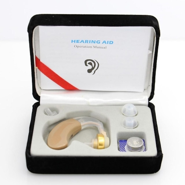  новое прибытие низкой мощности беспроводной глухими помощь слуховой аппарат за ухо усилитель звука / аудифон