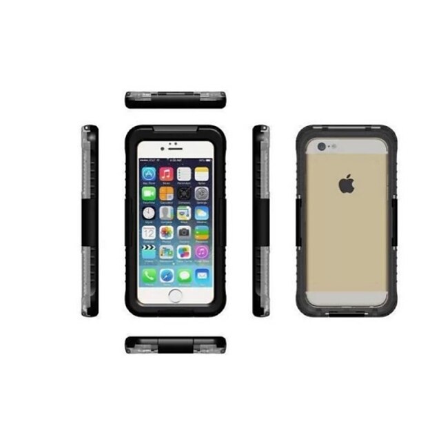  Case For Apple iPhone 7 Plus / iPhone 7 / iPhone 6s Plus Waterproof / Dustproof Full Body Cases Solid Colored Hard PC
