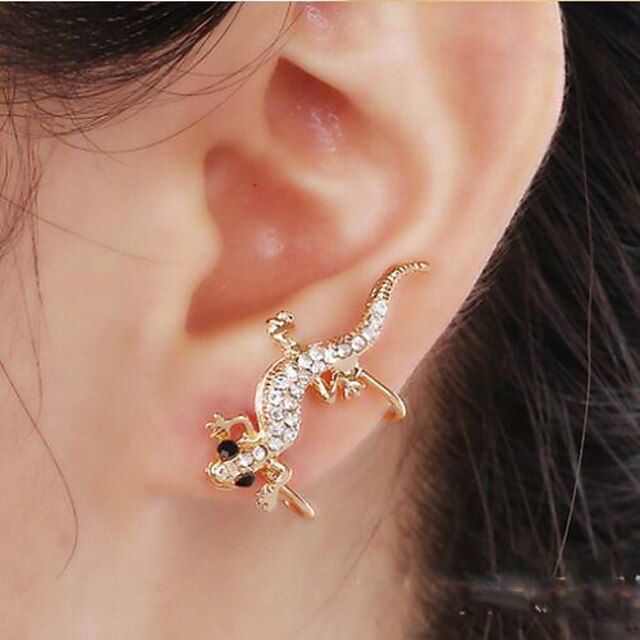  Women's Ear Cuff Animal Ladies Birthstones Earrings Jewelry For Party Wedding Casual Daily