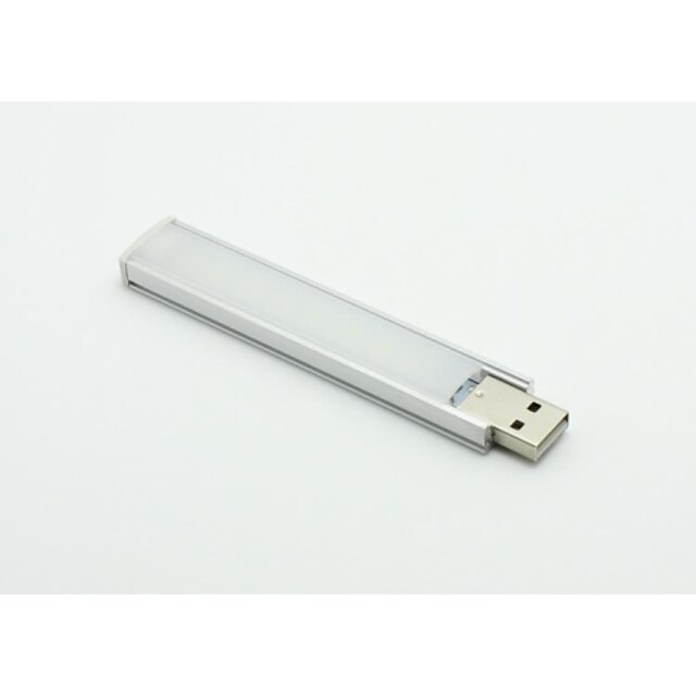  zdm® 1шт светодиодный ночник холодного белого USB с USB-портом 5 В