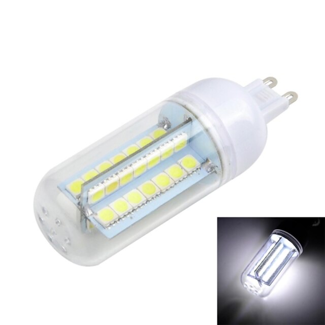  G9 أضواء LED ذرة T 56 المصابيح مصلحة الارصاد الجوية 5050 أبيض دافئ أبيض كول 3000/6500lm 3000/6500KK AC 220-240V 