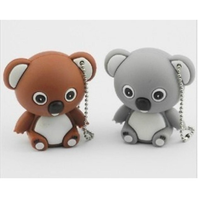  16GB USB-minne usb disk USB 2.0 Plast Tecknat Kompakt storlek Koala bear