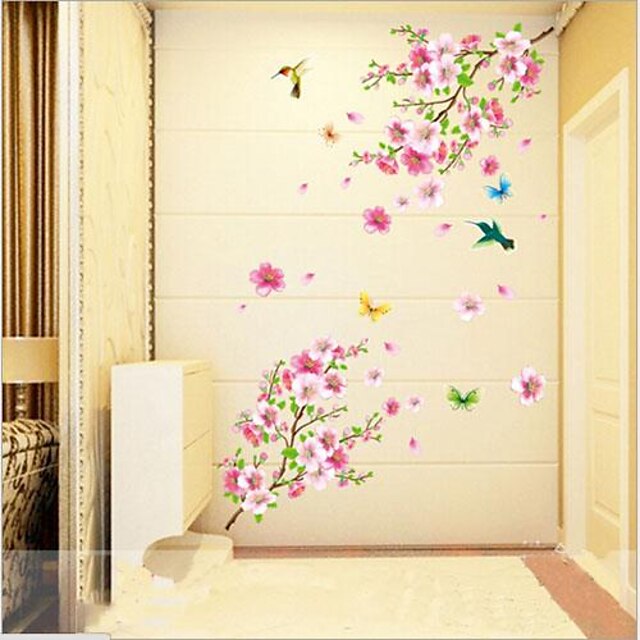  Decorative Wall Stickers - Plane Wall Stickers Animals / Still Life / Romance Living Room / Bedroom / Study Room / Office / Removable