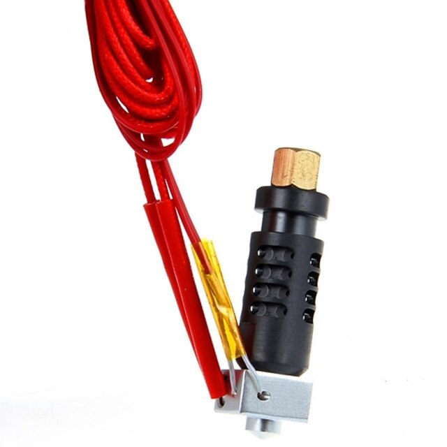  Geeetech 3D Printer PEEK Short-Distance J-Head MKIV Extruder Hotend with Cable 1.75mm Filament / 0.3mm Nozzle